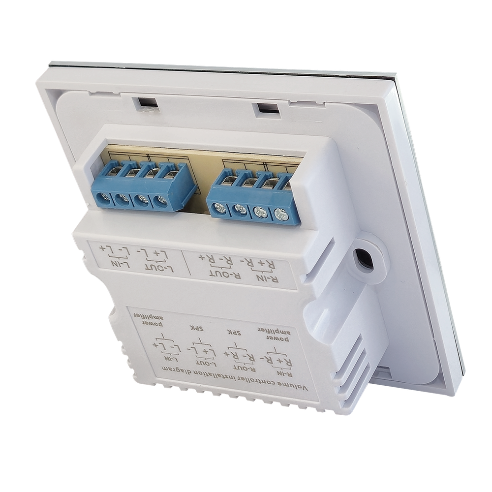Настенный регулятор громкости звука настенный Steam&water SOUND CONTROL White 50 (Цвет черный, 5 уровней громкости, 4-8 Ом, 30W)