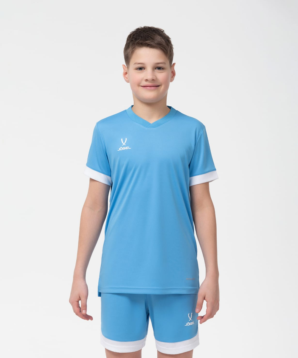 Футболка игровая DIVISION PerFormDRY Union Jersey, голубой/белый/белый