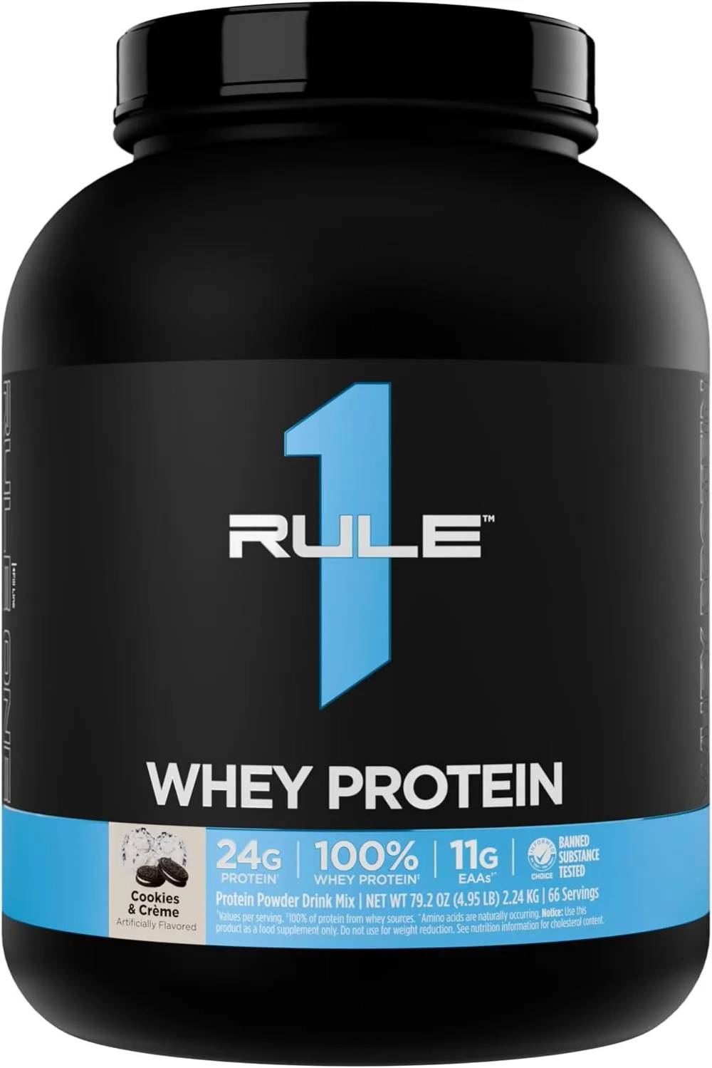 Протеин Rule1 Whey Blend 2240 г печенье-крем