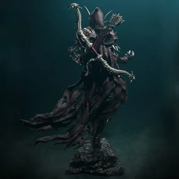 Sylvanas Dark Elf - World of Warcraft