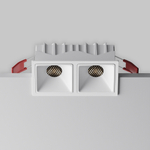 Встраиваемый светодиодный светильник Maytoni Alfa LED DL043-02-10W4K-SQ-W-1