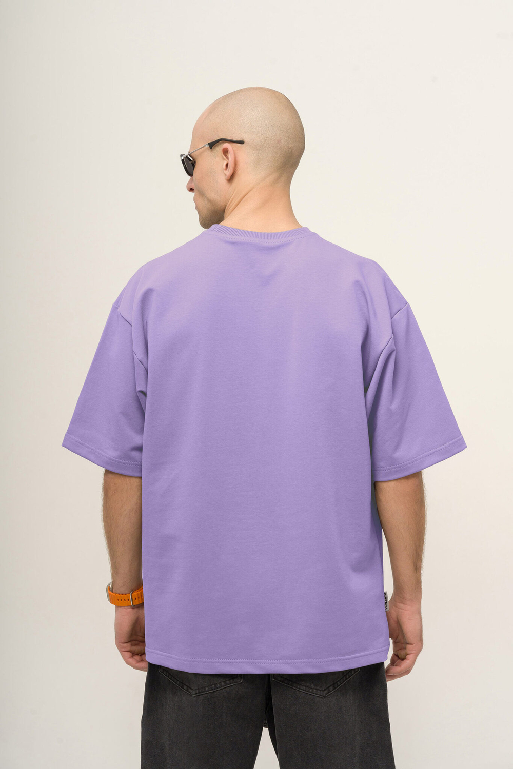 Футболка KUL'TURA OverSize "Basic" Ярко-Фиолетовый