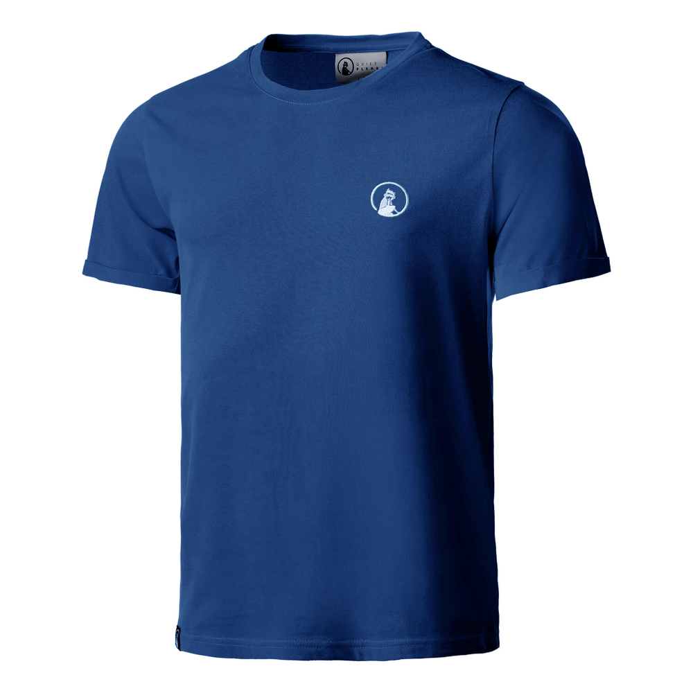 Мужское теннисное поло Quiet Please Ready To Serve T-Shirt Men - Blue