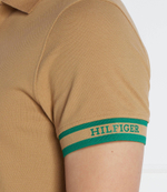 Поло MONOTYPE CUFF Tommy Hilfiger - бежевый(MW0MW34737)
