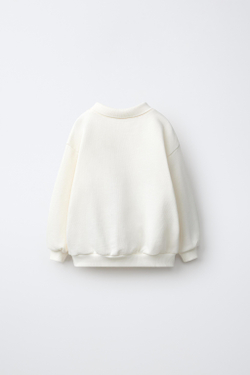 ZARA ТОЛСТОВКА-ПОЛО HELLO KITTY © SANRIO, БЕЛЫЙ