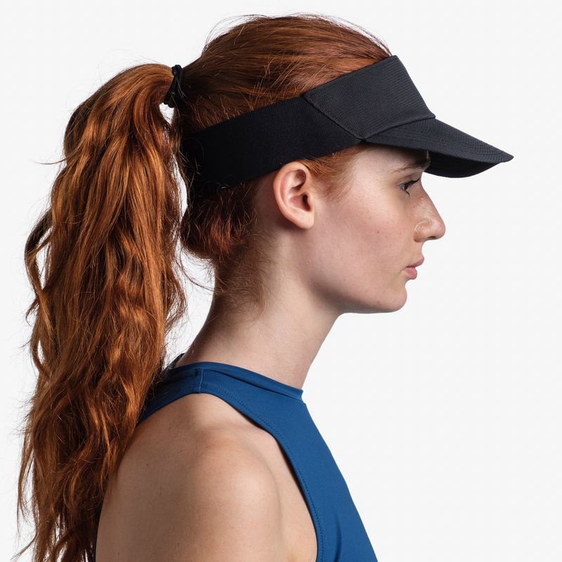 Козырек спортивный Buff Go Visor Solid Black Фото 3
