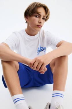 H&M Спортивная футболка с принтом DryMove, белый