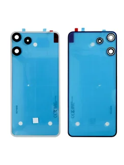 Задняя крышка для Nothing Phone (3a) Lite со стеклом камеры, белая (White)
