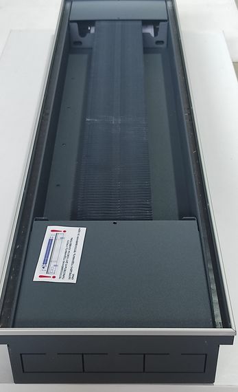 Внутрипольный конвектор Usual KVZ 250-85-1900 с естественной конвекцией