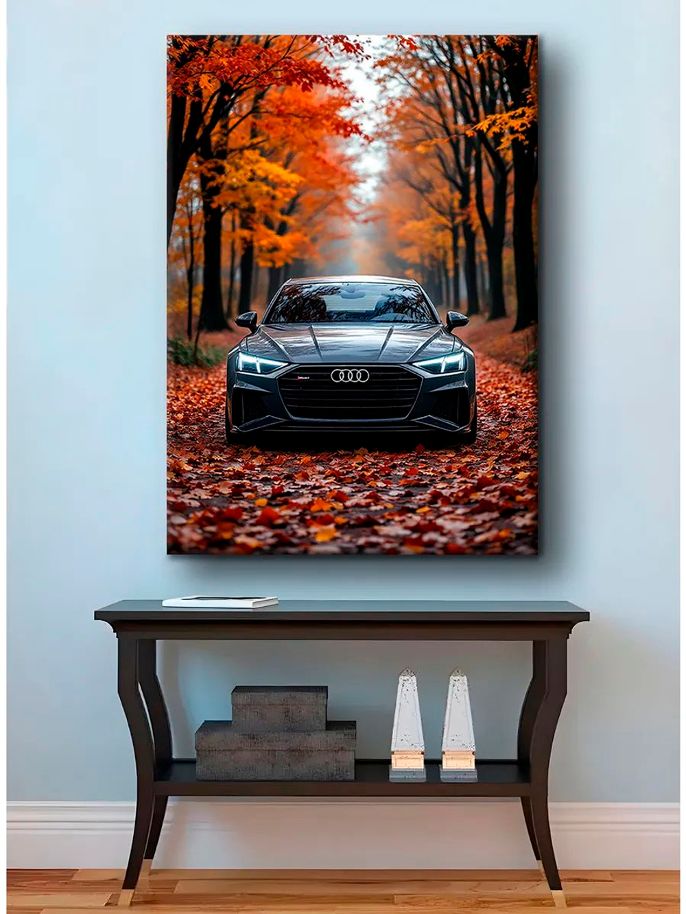 Картина "Audi RS6", галерейная 50х70см 1шт., на деревянном подрамнике