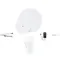 Transparent Transparent Turntable White