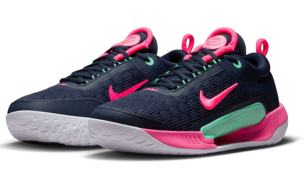 Мужские кроссовки теннисные Nike Zoom Court NXT - небесный