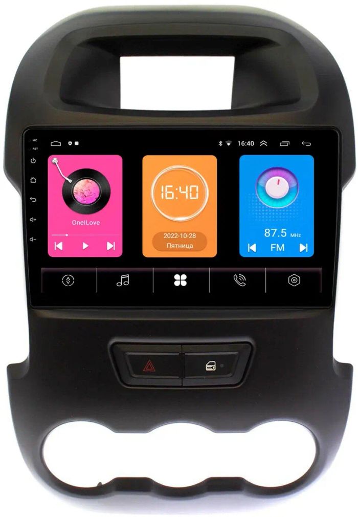 Магнитола для Ford Ranger 2011-2015 - GT9-9165 на Android 10