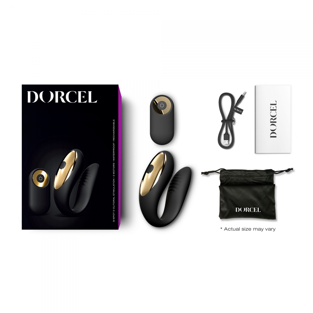 Вибратор для пар DORCEL Perfect Lover с пультом ДУ