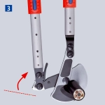 Ножницы для резки кабелей 570 мм Knipex 95 32 038