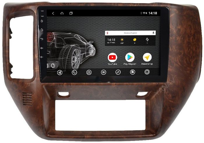 Магнитола для Nissan Patrol 2004-2010 - AK447R9-MTK Android 10
