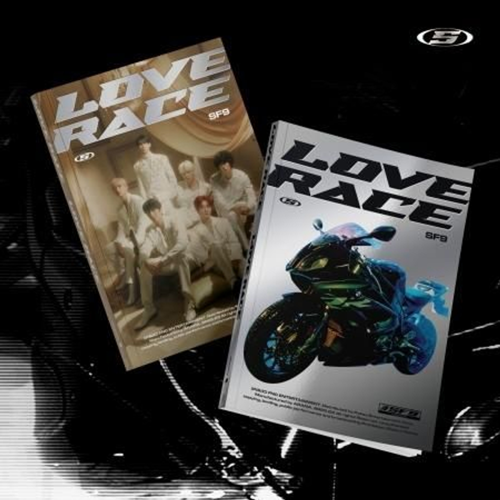 Альбом SF9 - LOVE RACE 15th Mini Album 2 Version SET