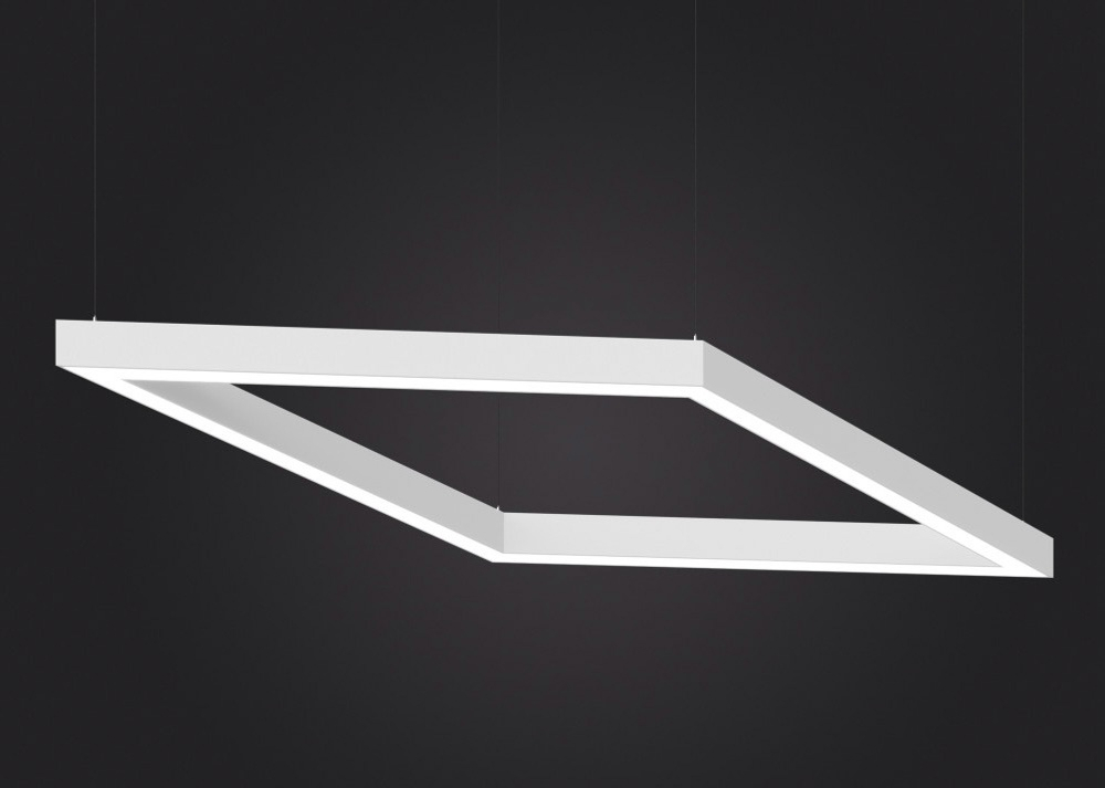 Светильник LED подвесной Ромбовидный LP85-ROMBI-300 28Вт 5000К белый 563х325х80мм DIOLUM