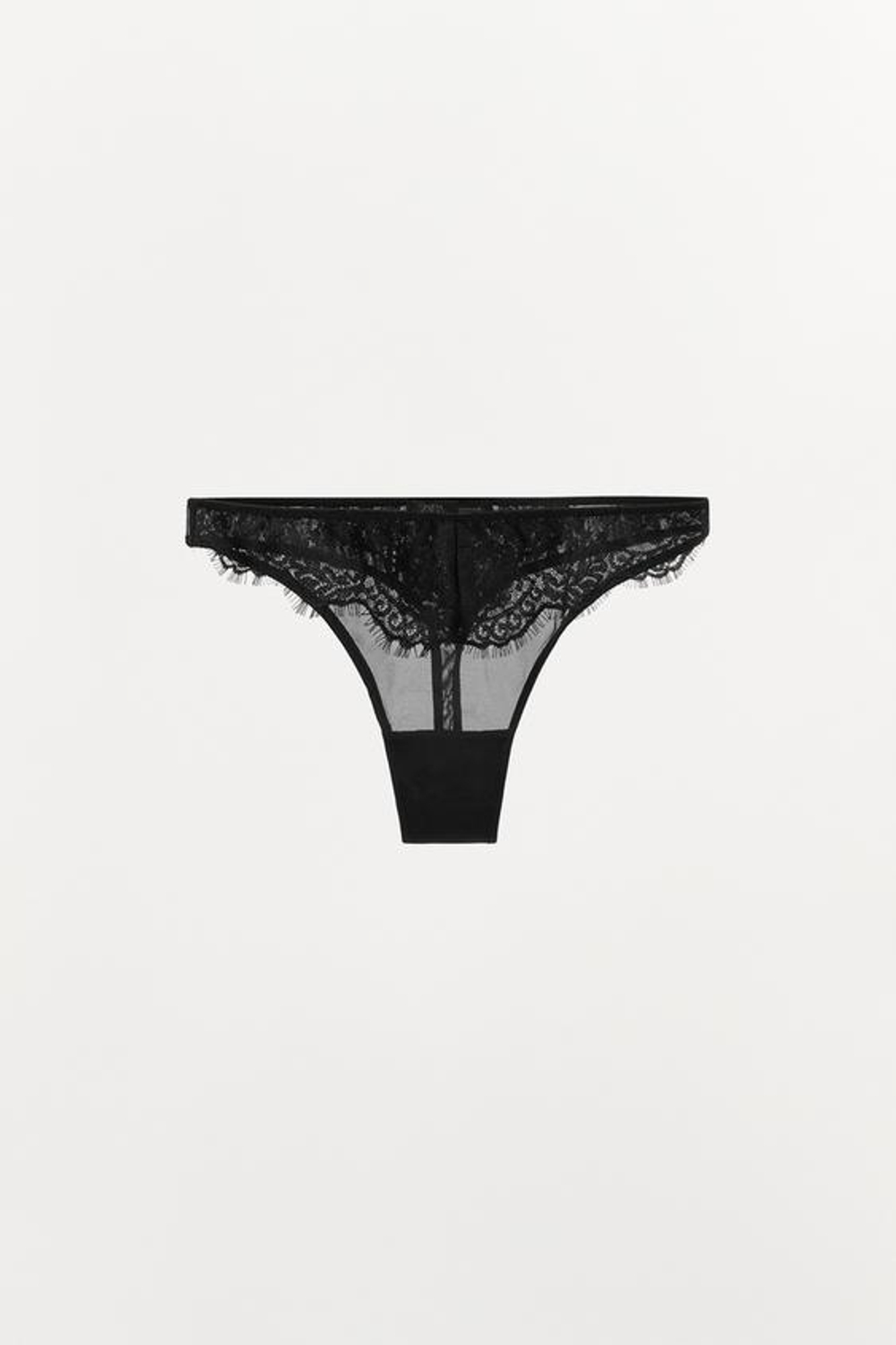 Танга из кружевной сетки - ZARA