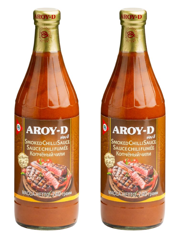Соус копчёный чили Aroy-D Smoked Chilli 740 г x 2 шт
