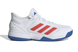 детские Кроссовки теннисные Adidas Ubersonic 4 k - cloud white/bright red/bright royal