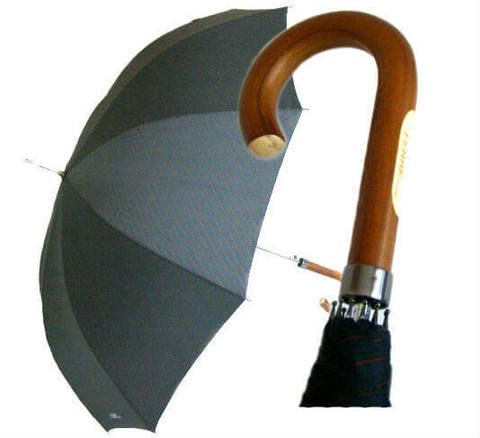 Купить онлайн Зонт-трость Ferre GF -2008-Striscia Grigia в магазине Зонтофф.