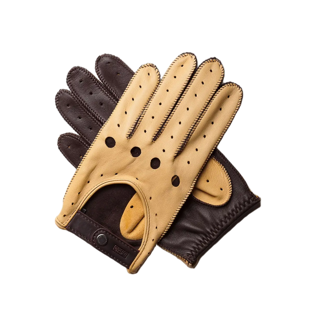 Водительские перчатки Cafe Leather Triton Driving Gloves - L