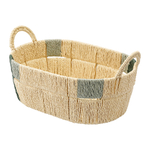 Корзина плетеная овальная bodhran sage из коллекции ethnic, размер l