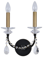 Бра Newport АНАСТАСИЯ 3972/A black+brass