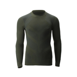 Футболка женская UYN Ambityon Defender Uw Lg_Sl.Round Neck Tactical Green/Anthracite