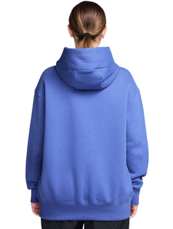 Женская теннисная куртка Nike Sportwear Phoenix Fleece - light medium blue/sail