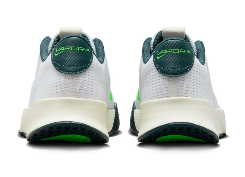 Мужские теннисные кроссовки Nike Vapor Lite 2 - white/green strike/deep jungle