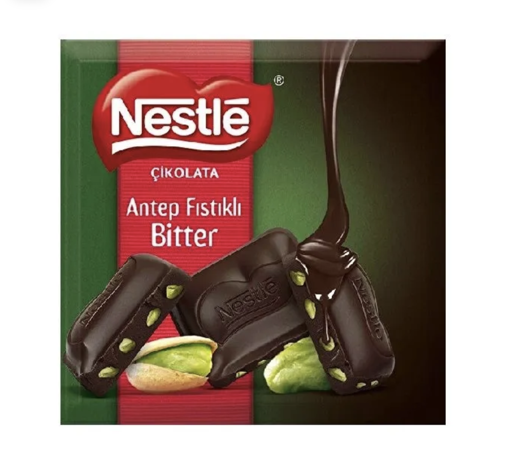 Шоколад Nestle горький с фисташкой 60г