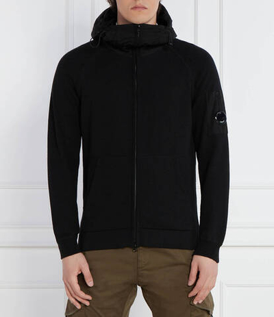 Худи C.P. Company - черный(16CMKN047A005367M)