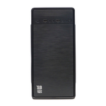 Корпус BaseTech M3401, БП:500W, mATX, чёрный, 2xUSB2 (BT-M3401-500W-B)