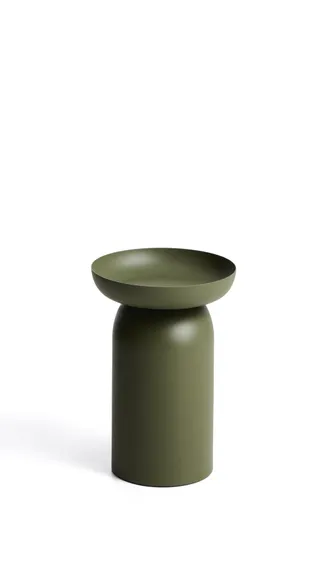 Уличный столик Arcola из зеленого алюминия, Ø45х47 см