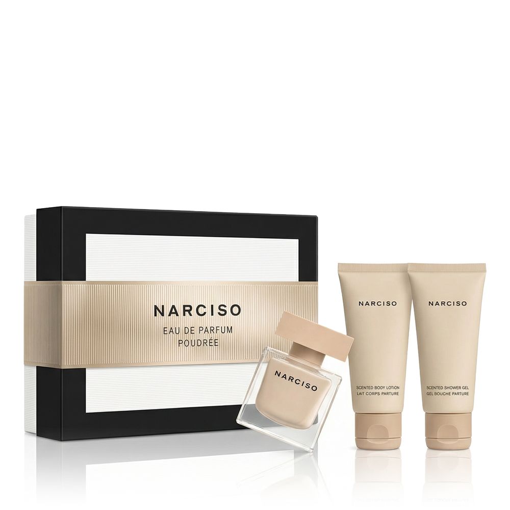 Narciso Rodriguez Narciso Poudrée EDP 50 ml + SG 50 ml + BL 50 ml (woman) 1 pcs Narciso Rodriguez Narciso Poudrée EDP 50 ml + SG 50 ml + BL 50 ml (woman) 1 pcs
