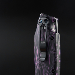 Нож складной Daggerr Alligator TS Purple Black