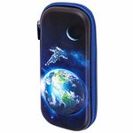Пенал BRAUBERG, 1 отделение, 1 откидная планка, EVA, 22х5см, Planet, 272336