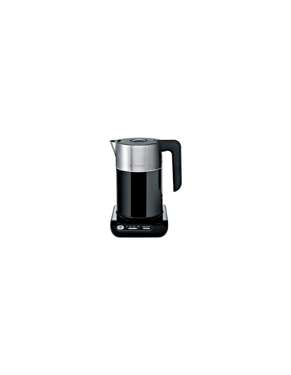Чайник BOSCH TWK8613P Чайник,1.5л, 2400Вт, черно-серебристый