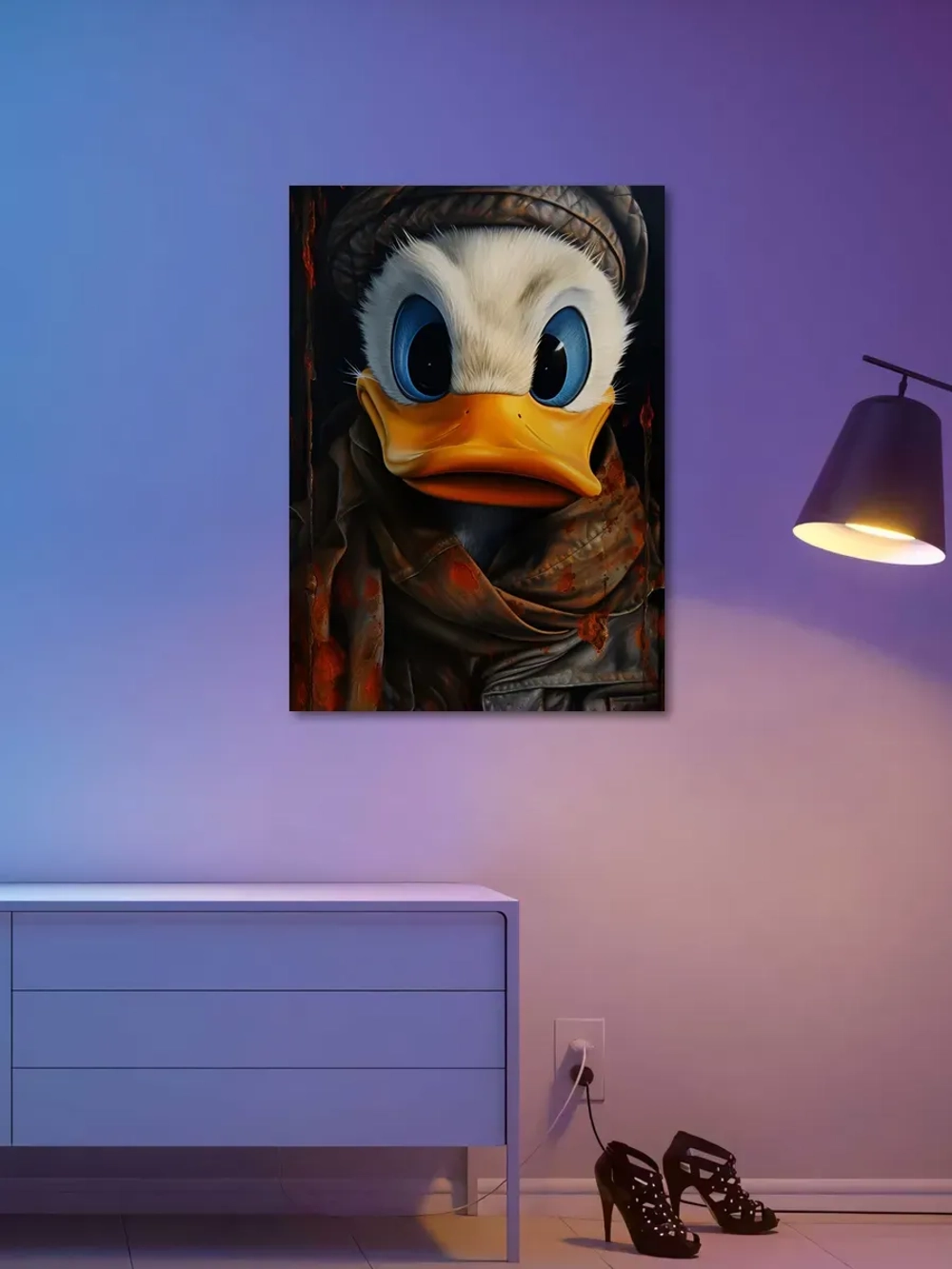 Картина на стену Donald Duck 30х40см 1шт.