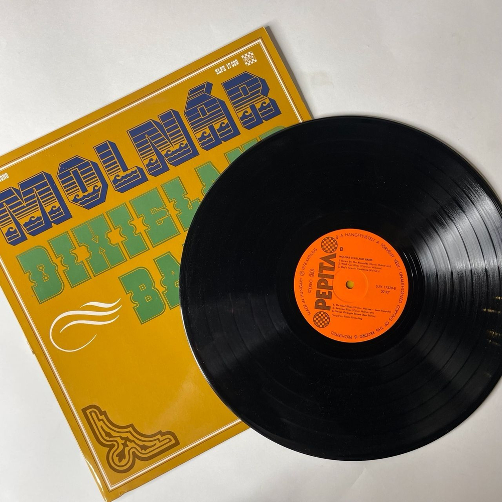 Винтажная виниловая пластинка Molnar Dixieland Band (Венгрия 1978)