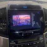 Магнитола для Toyota Land Cruiser 200 2007-2015 (экран климата внизу) - Canbox 1004 Qled, Android 10, Быстрая, SIM-слот