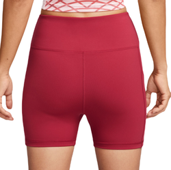 Женские Шорты теннисные Nike Dri-Fit Club 4" Short - noble red/white