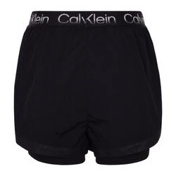 Женские Шорты теннисные Calvin Klein 2 in 1 Shorts - black/moire print trim