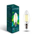 Светодиодная лампа MODELUX lamp ML2850- С35-10W-Е14-4500 clear