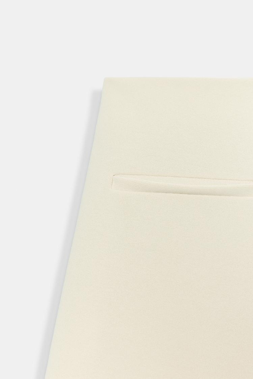 ZARA ШИРОКИЕ ШОРТЫ, ЭКРЮ