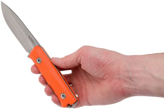Нож Lion Steel "Bushcraft-R" L/B40 BkOrG10R