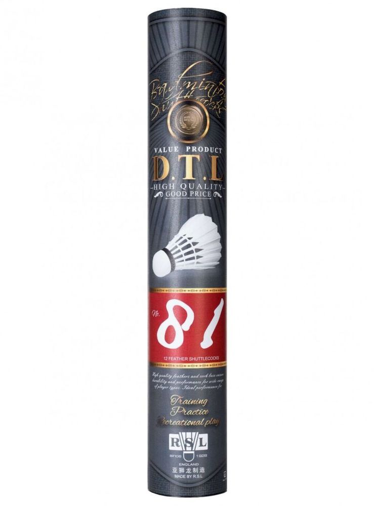 Воланы для бадминтона RSL DTL 81 (12P)