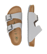 Кожаные шлепанцы arizona Birkenstock - серый(1026413)
